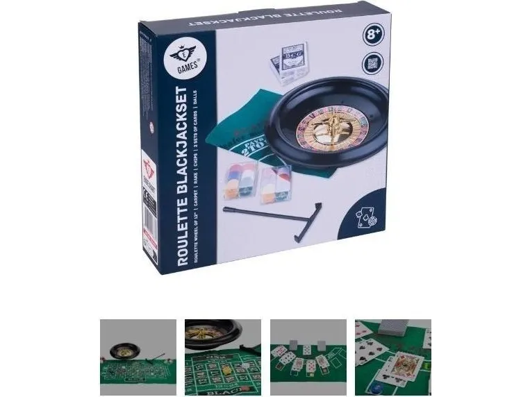 Kasinospillsett: Roulette og BlackJack