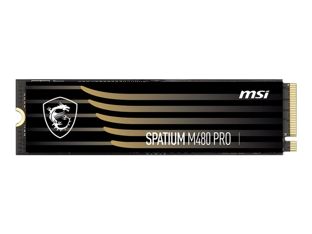 MSI Spatium M480 PRO PCIe 4.0 NVMe M.2 1TB, 1 TB, M.2, 7400 MB/s