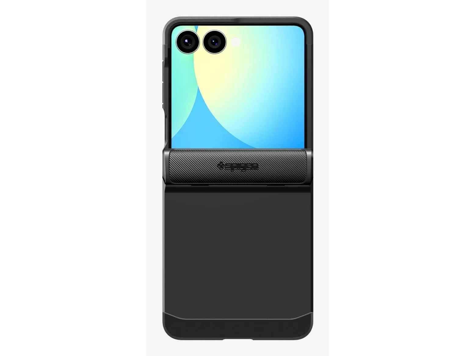 Spigen Slim Armor Pro, deksel, Samsung, Galaxy Z Flip 7, 17,3 cm (6,8"), Sort