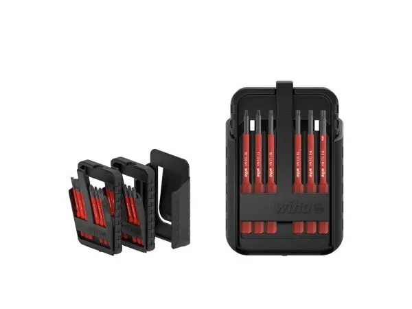Wiha slimBit-boks med 12 bits 1000 V, TX og TX+