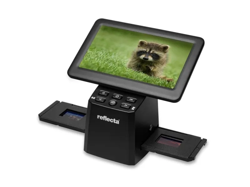 Reflecta x44-Scan, 4920 x 3280 dpi, Film/dias scanner, Sort, LCD, 17,8 cm (7"), CMOS
