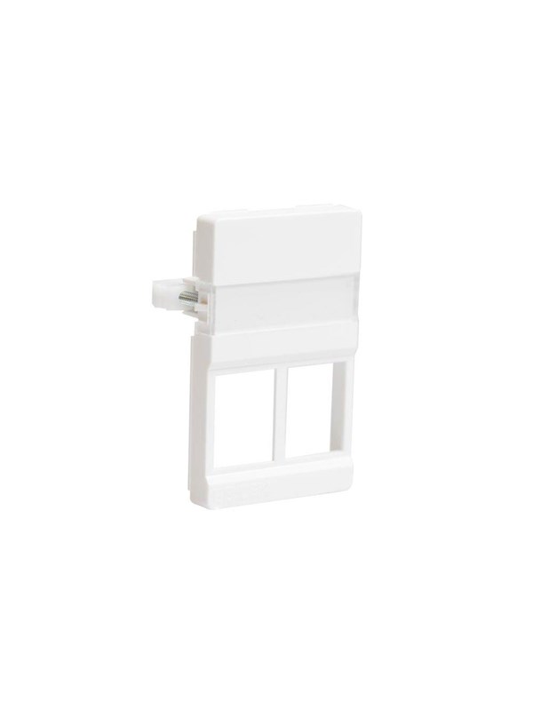 Belden Outlet 2xrj45 50x77mm gray cdt design f