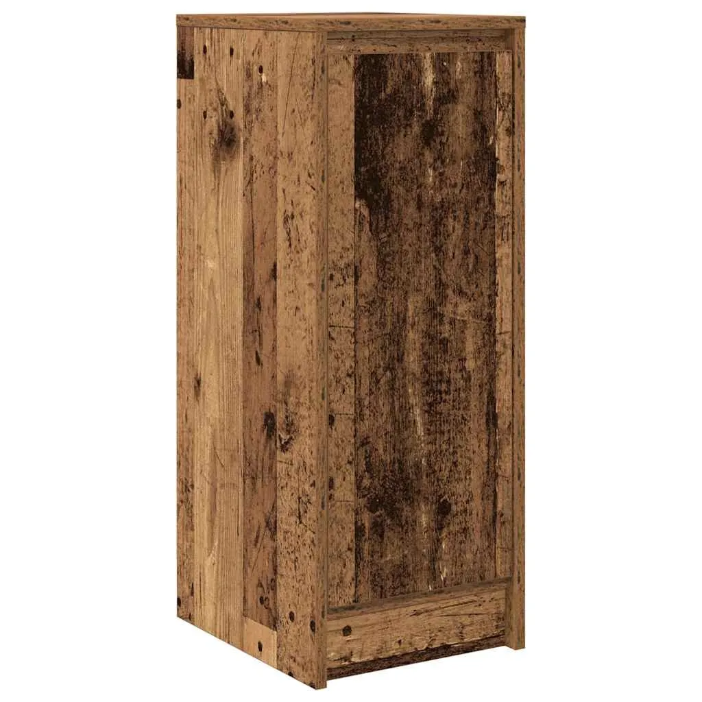 vidaXL Skjenk gammelt tre 29,5x34x76 cm konstruert tre