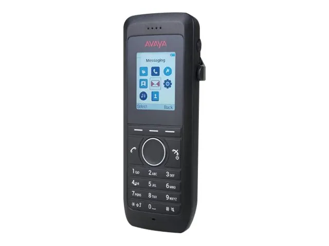 Avaya IX Wireless Handset 3730 - Trådløs digitaltelefon - med Bluetooth-grensesnitt - IP-DECT - svart