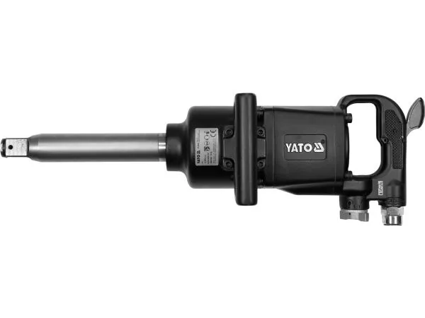 Yato YT-0960 muttertrekker slag svart - trykkluft/impact, 16 kg, 2600 Nm, 560 L/min, 6,3 bar, ergonomisk
