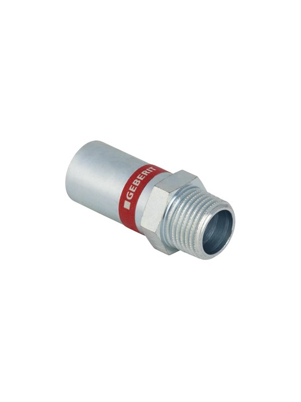 Geberit Adapter mt w/ plend cst d22-r1/2 zn-pl