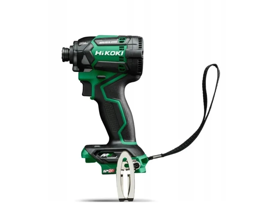 Hikoki WH36DC W2Z, Slagtrekker, Børsteløs, Sort, Grønn, IP56, 1/4", 4100 RPM