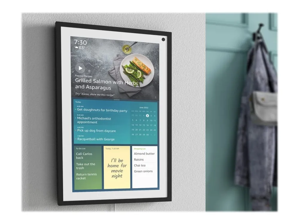 Amazon Echo Show 15 - Smart display - LCD 15,6" - trådløs - Wi-Fi, Bluetooth