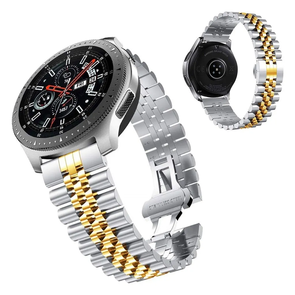 Huawei Watch GT 2 Pro urrem i rustfritt stål - Sølv / Gull