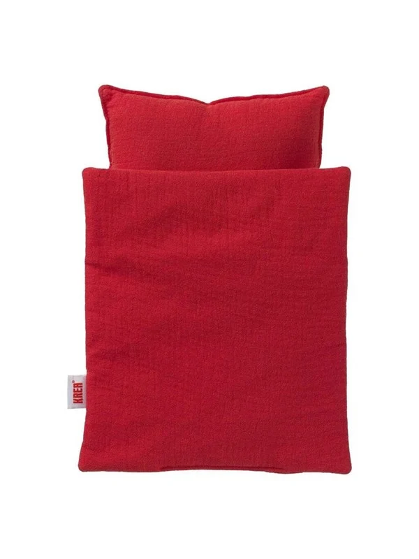 Krea Doll Bed Linen Red