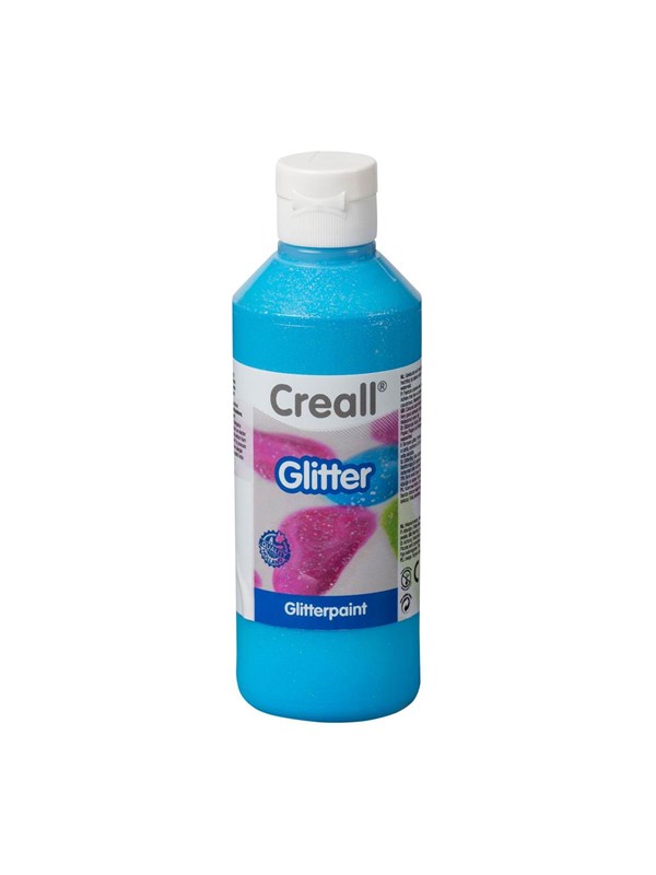 Creall Glitter Paint Blue 250ml