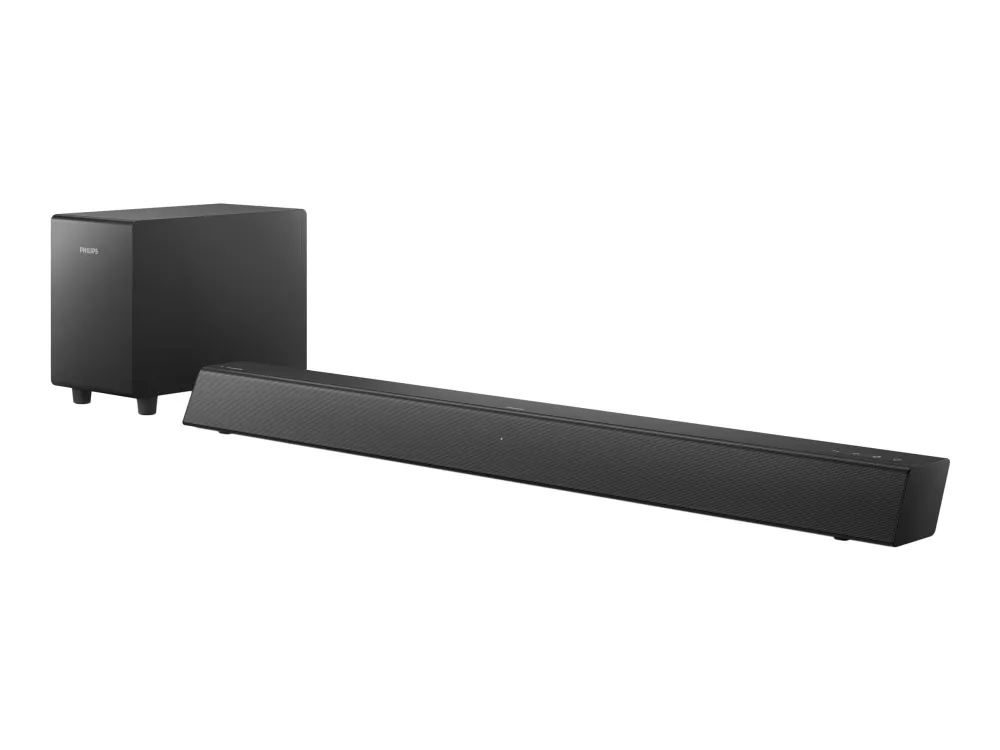 Philips TAB5305 - Lydplankesystem - for hjemmeteater - 2,1 kanaler - trådløs - Bluetooth - 70 watt (Total) - svart