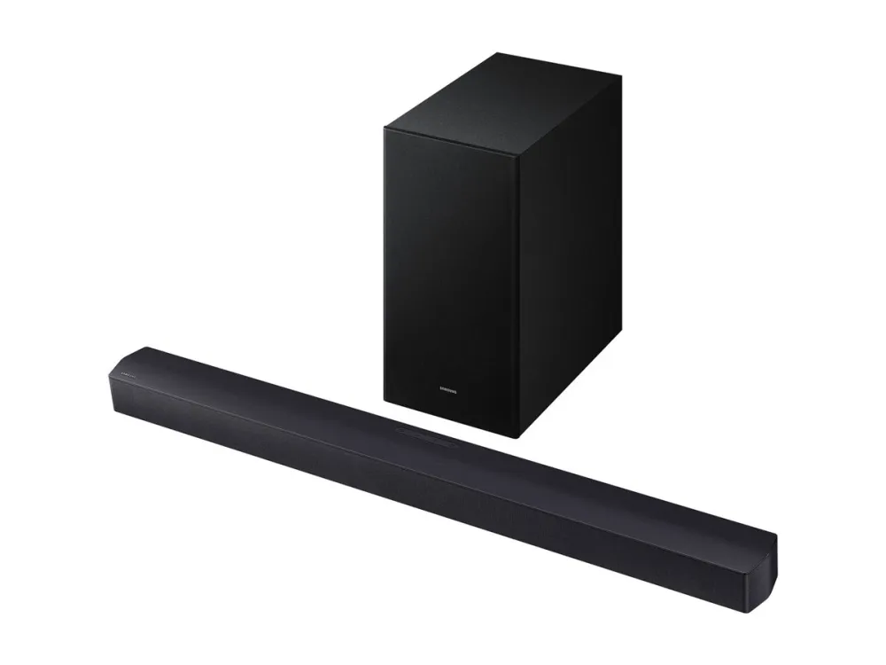 Samsung HW-B450F - B-Series - Lydplankesystem - for TV - 2,1 kanaler - trådløs - Bluetooth - toveis - titansvart