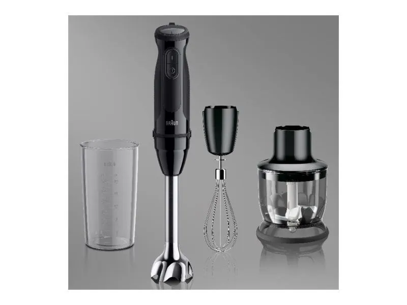 Braun Multiquick 5 MQ 50202 M - Håndmikser - 1 kW - svart