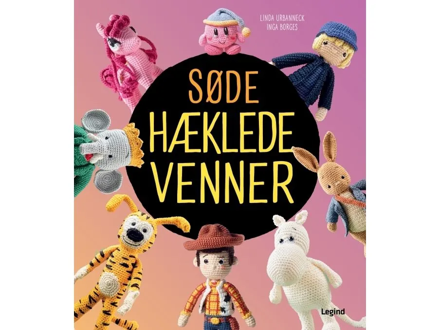 Søte heklevenner | Linda Urbanneck & Inga Borges | Språk: Dansk