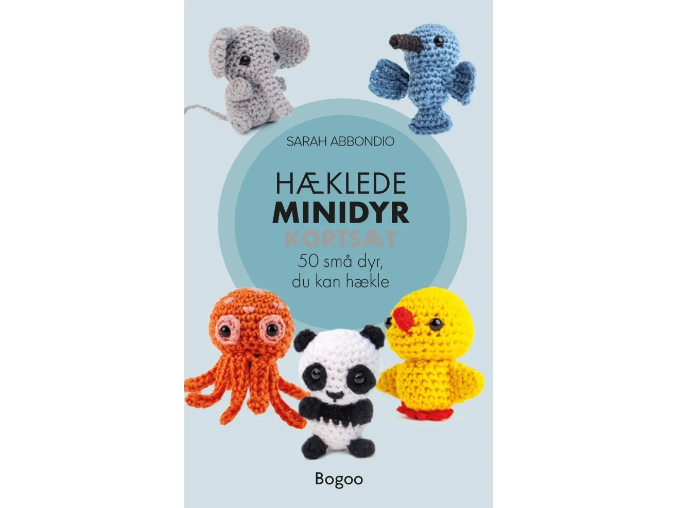 Heklet minidyr - kortsett | Sarah Abbondio | Språk: Dansk