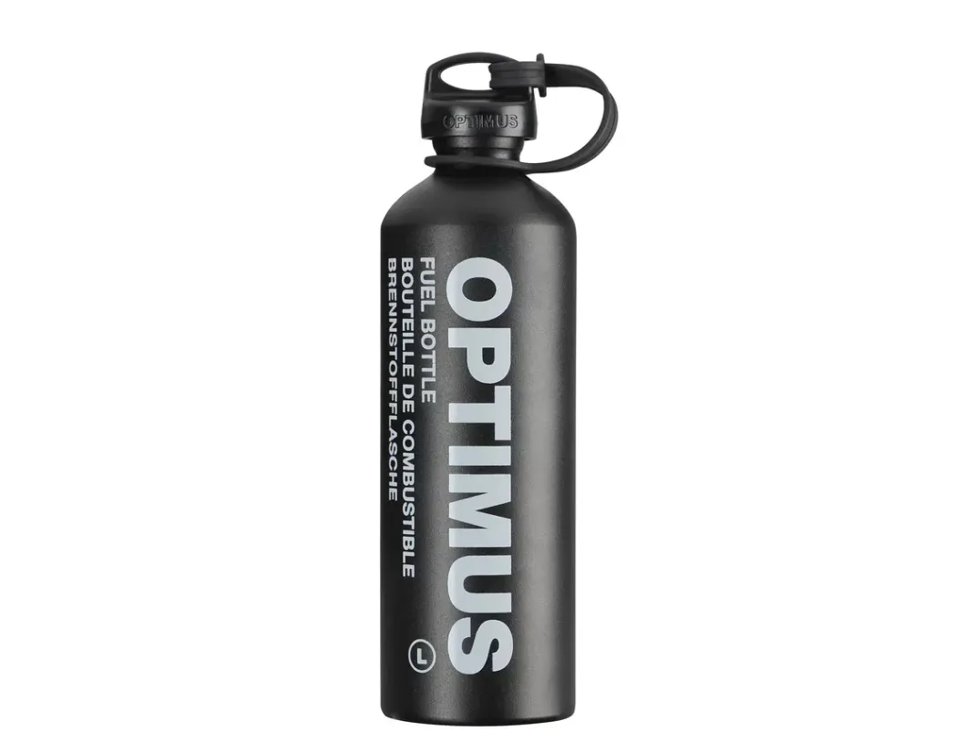 Optimus 8021022, Drivstoff-flaske, Aluminium, Sort, 1 l, 251 g, 8 cm