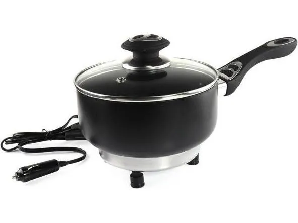 Amio elektrisk gryte til bil med ventilert lokk, 1,9 L, 12V, 150W