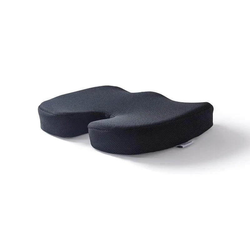 Ortopedisk sittepute med memory foam og kjølegel