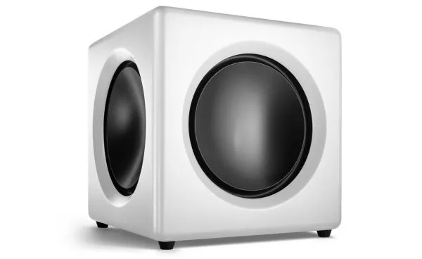 Wavemaster FUSION - Subbasshøyttaler - 125 watt - 8" - bløt hvitt