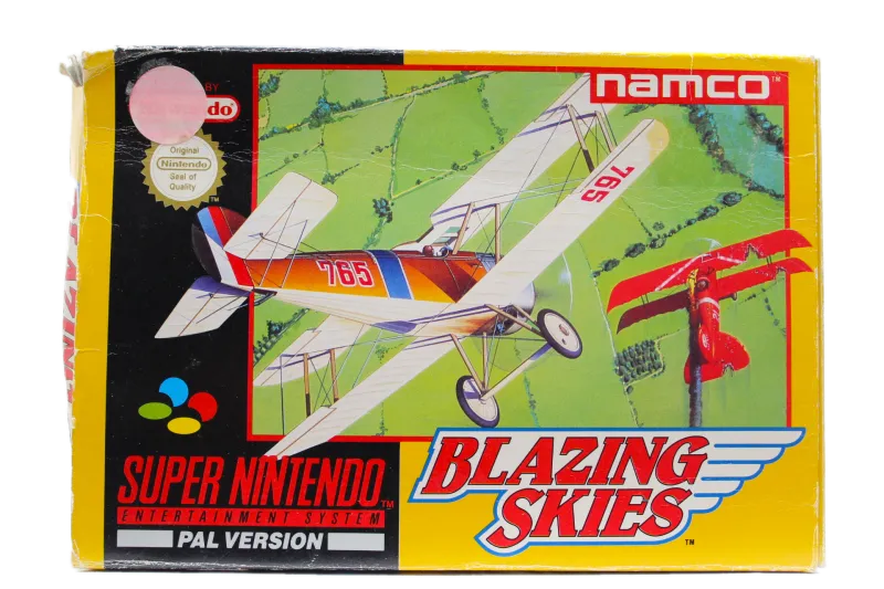 Blazing Skies - Supernintendo/SNES - PAL/SCN/EUR (BRUKT VARE)