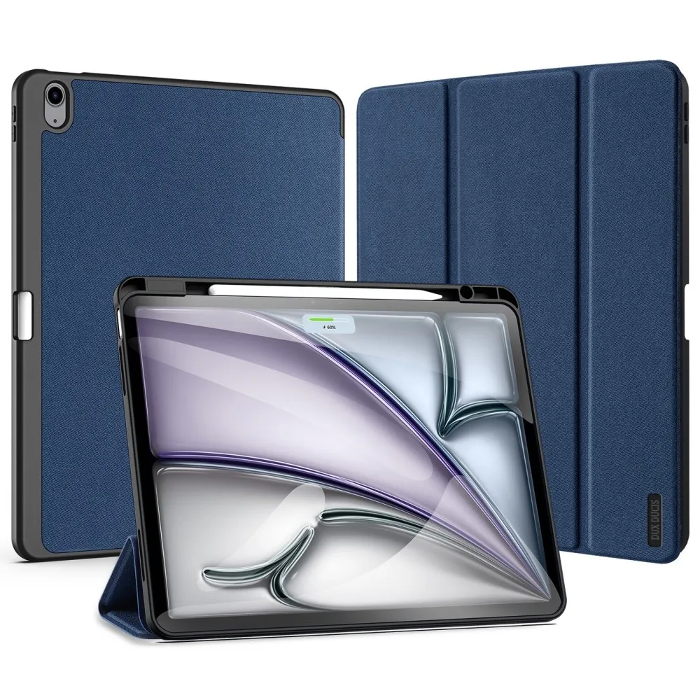 DUX DUCIS Domo iPad Air 13 (2024) Deksel Trefoldelig - Blå