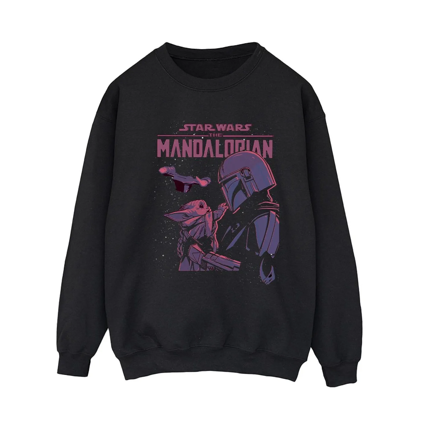 Star Wars Womens/Ladies The Mandalorian Hello Friend Sweatshirt