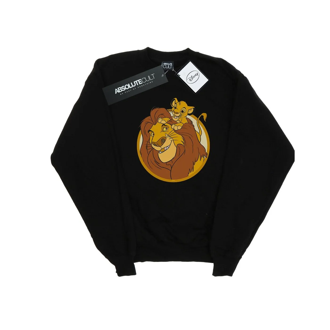 Disney Mens The Lion King Mufasa And Simba Sweatshirt