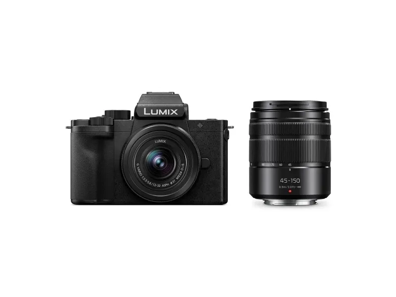 Panasonic Lumix DC-G100D schwarz+ H-FS 12-32+ 35-100E (DC-G100DWEGK)