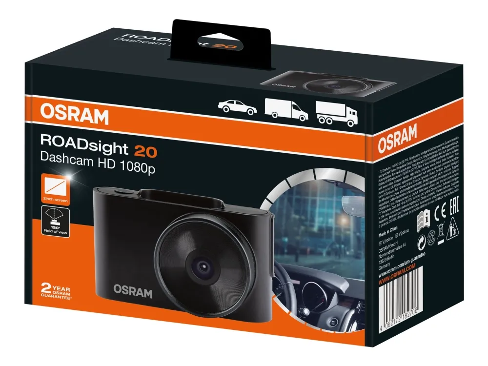 Osram ROADsight 20 Dashcam - 1080p
