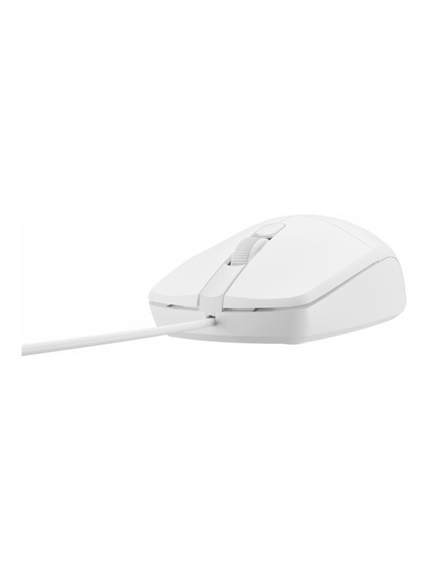 Natec Ruff 2 - mouse - USB - white - Mus - Optisk - 3 knapper - Hvit