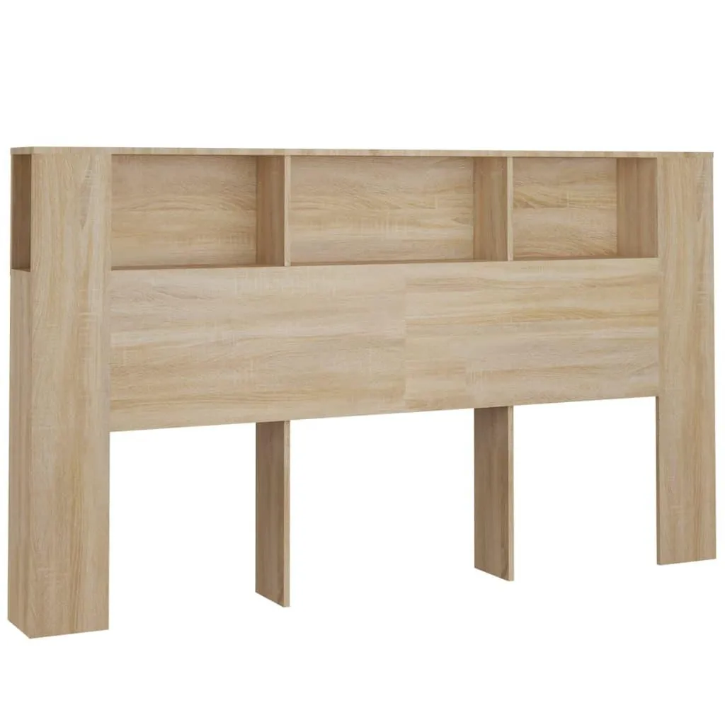 vidaXL Sengegavlskap sonoma eik 180x18,5x104,5 cm