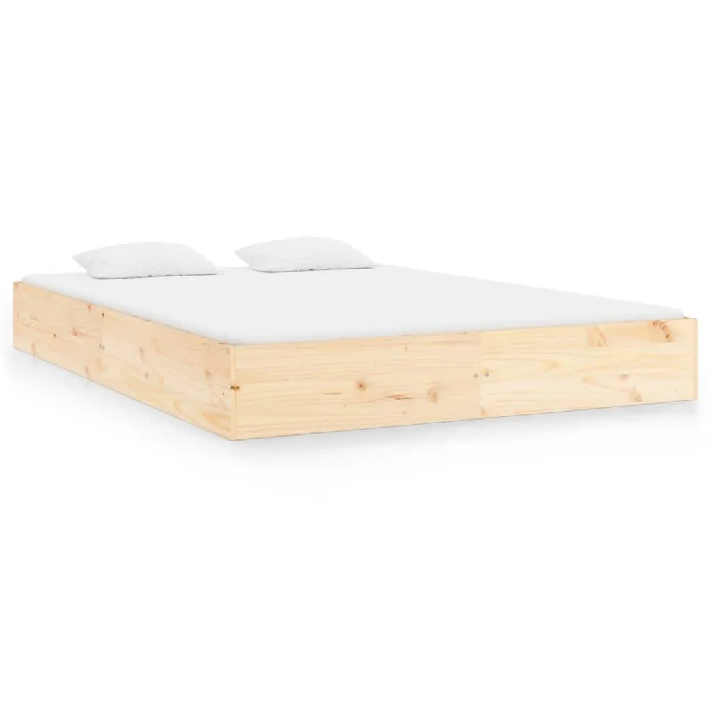 vidaXL Sengeramme heltre 120x200 cm