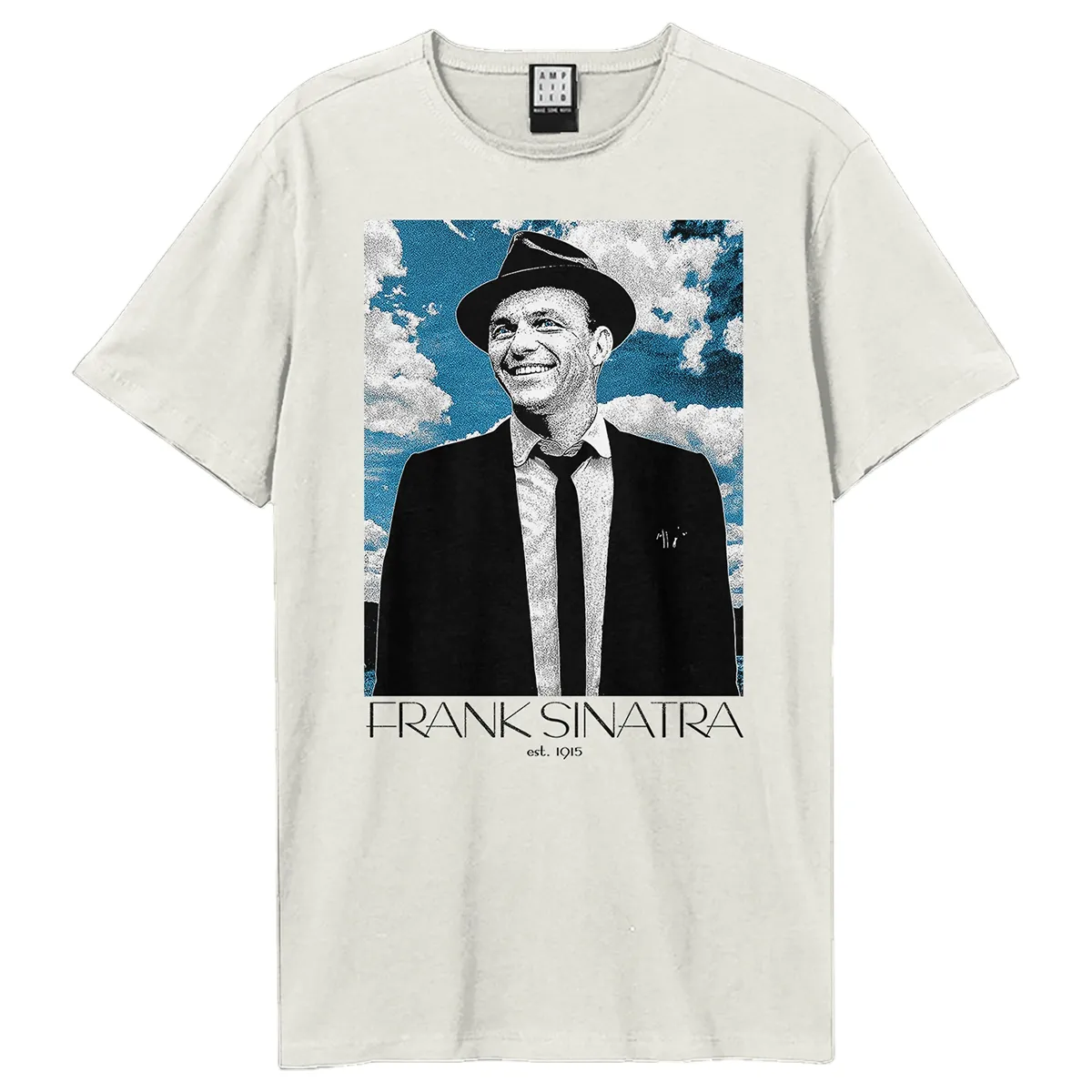 Amplified Unisex Adult Blue Skies Frank Sinatra T-Shirt