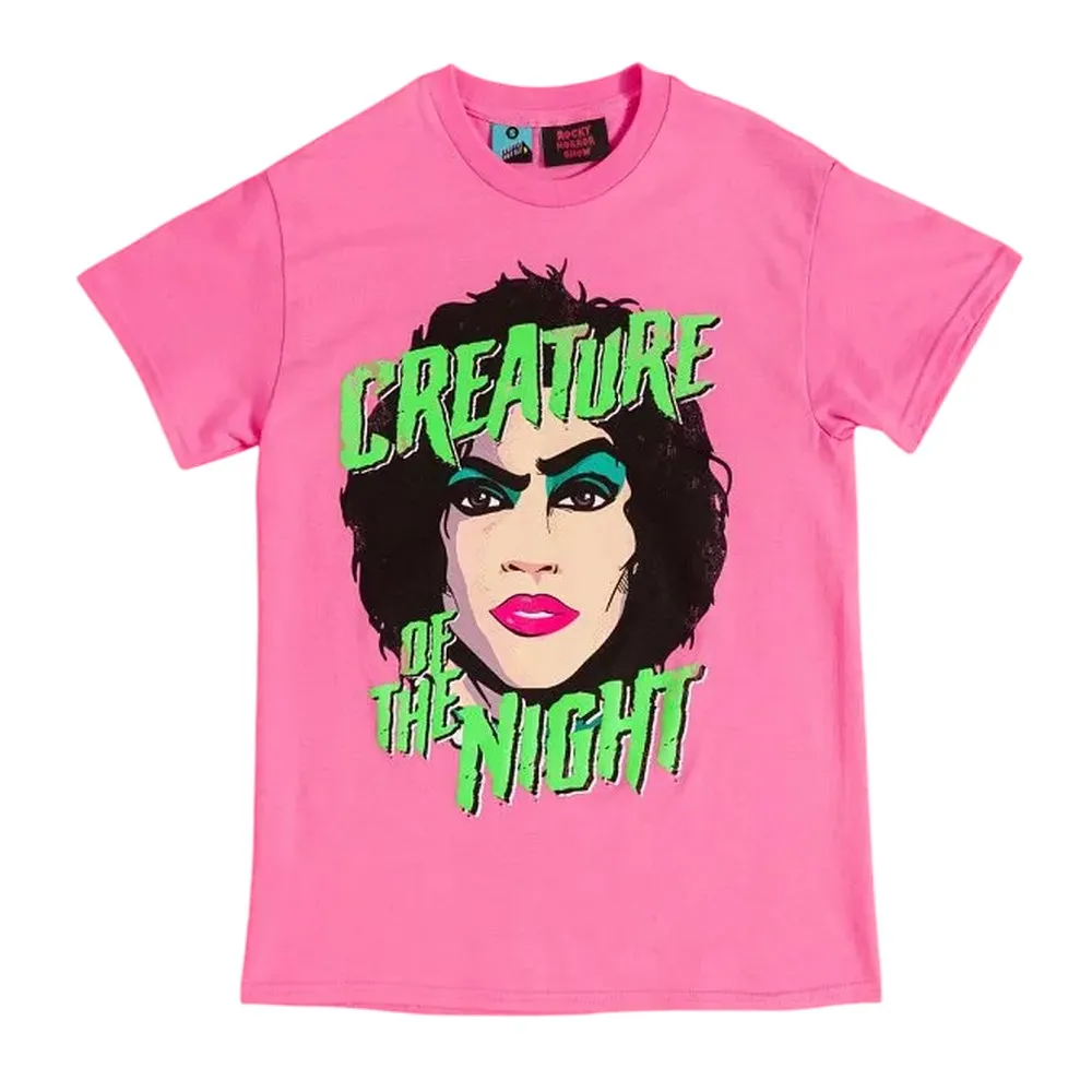 The Rocky Horror Picture Show Unisex Adult Creature Of The Night T-Shirt