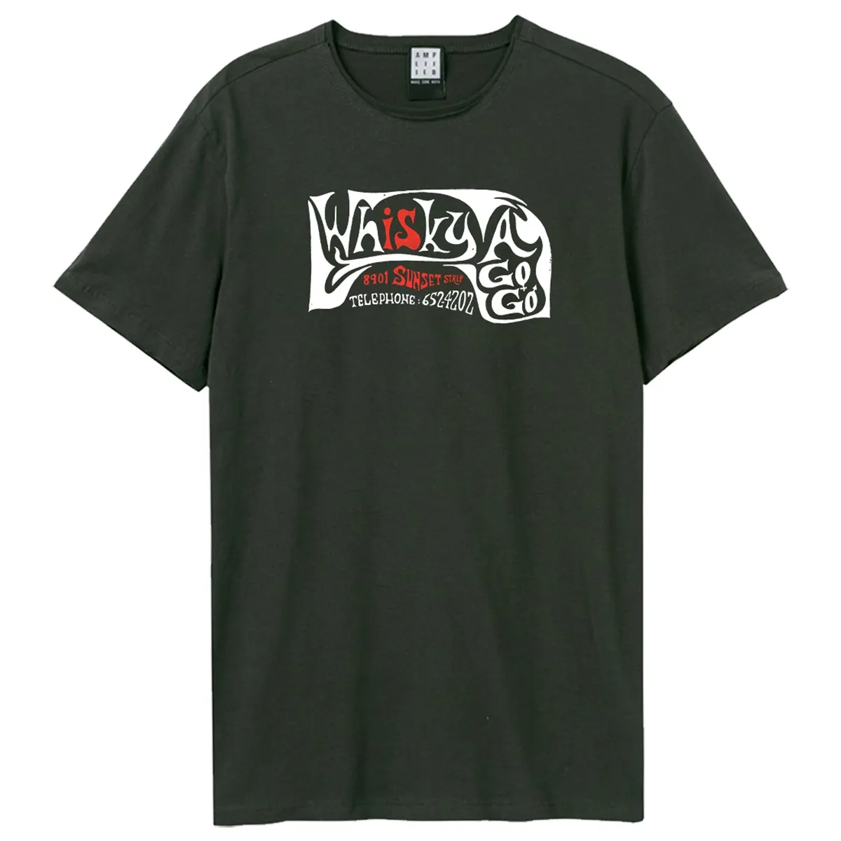 Amplified Unisex Adult Sunset Strip Whisky A Go Go T-Shirt