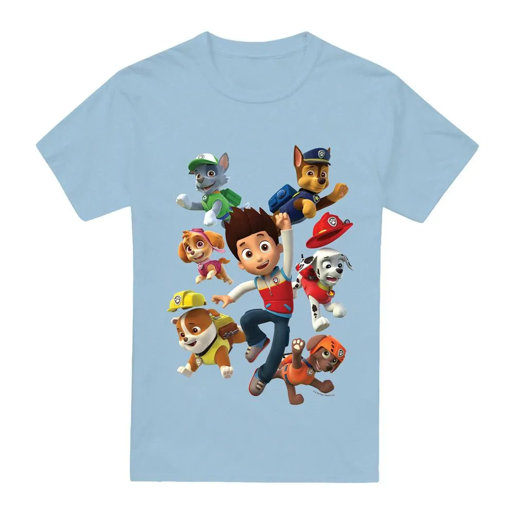Paw Patrol Mens Ryders Pups T-Shirt