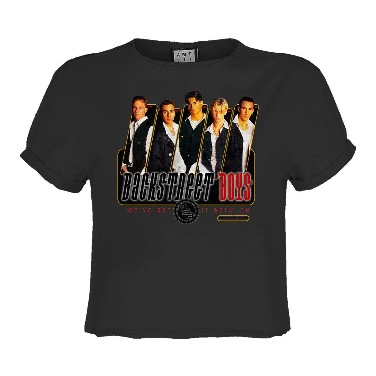 Amplified Womens/Ladies We´ve Got It Goin´ On Backstreet Boys Crop Top