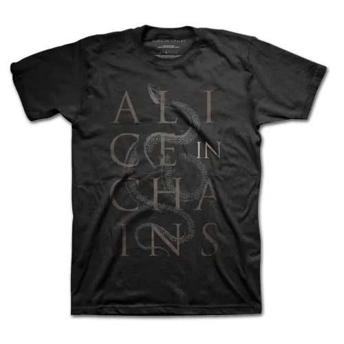 Alice In Chains Unisex T-Shirt: Snakes (Large)