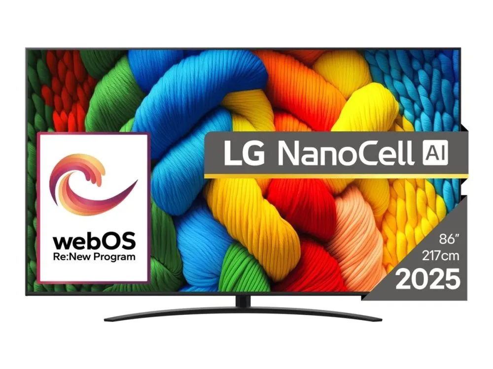 LG 86NANO81A3A 86-tommers 4K NanoCell TV