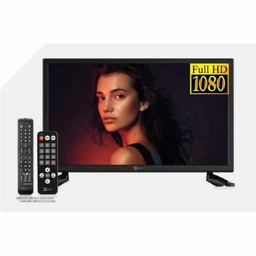 PALCO 22 tommer Full HD TV 12V DC 100-240V for båt campingvogn bobil DVB-T2 DVB-S2 VESA 100x100 PALCO 22LX1