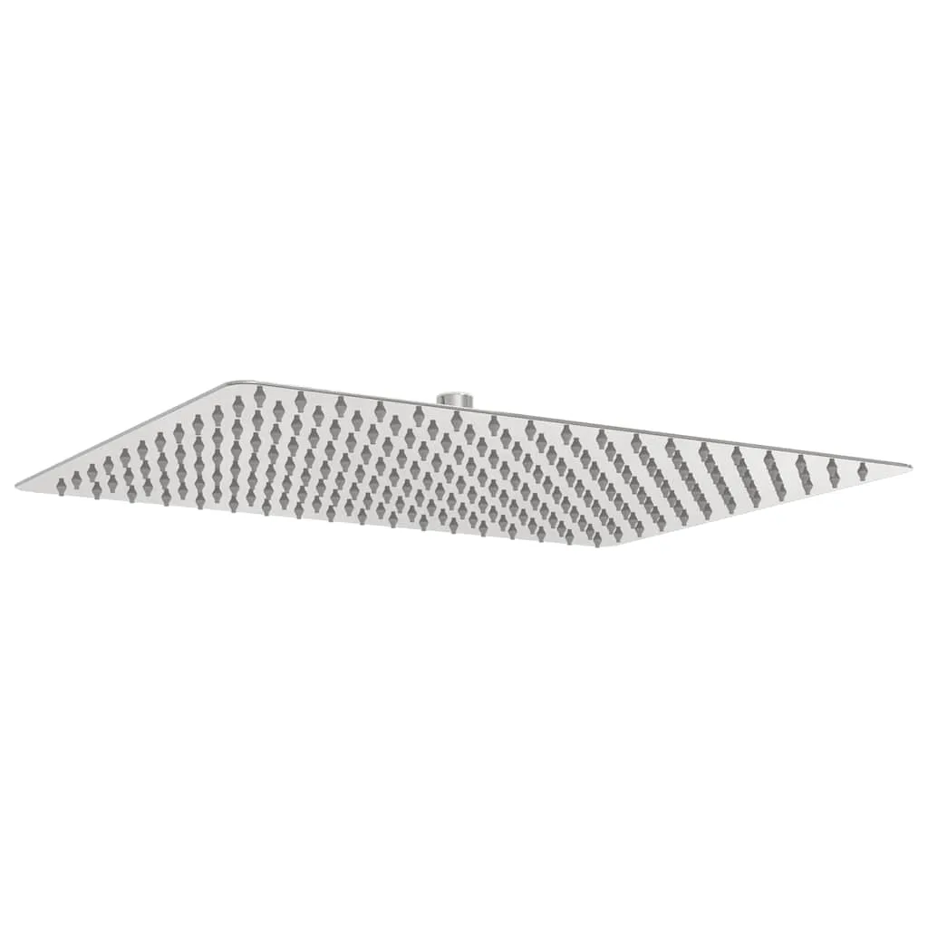 vidaXL Regndusjhode rustfritt stål 304 40x30 cm firkantet