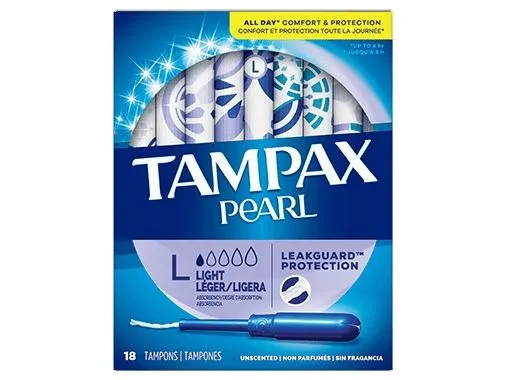 TAMPAX Pearl Light, 18 stykker