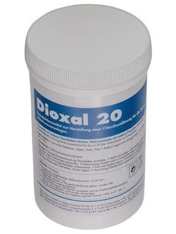 BWT dioxal 20 disinfectant