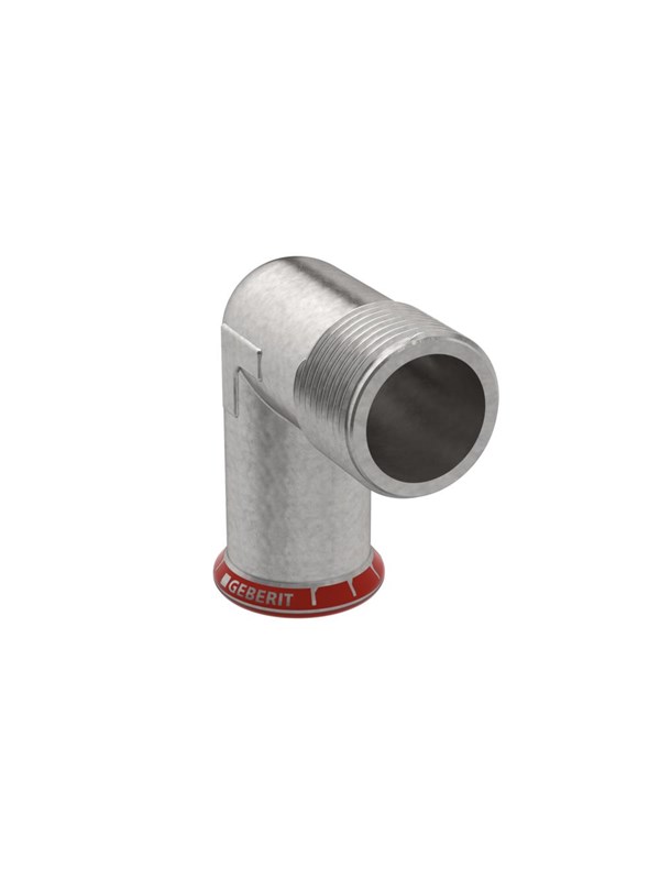 Geberit Elbowad mt cst 90g d22-r3/4 zn-pl