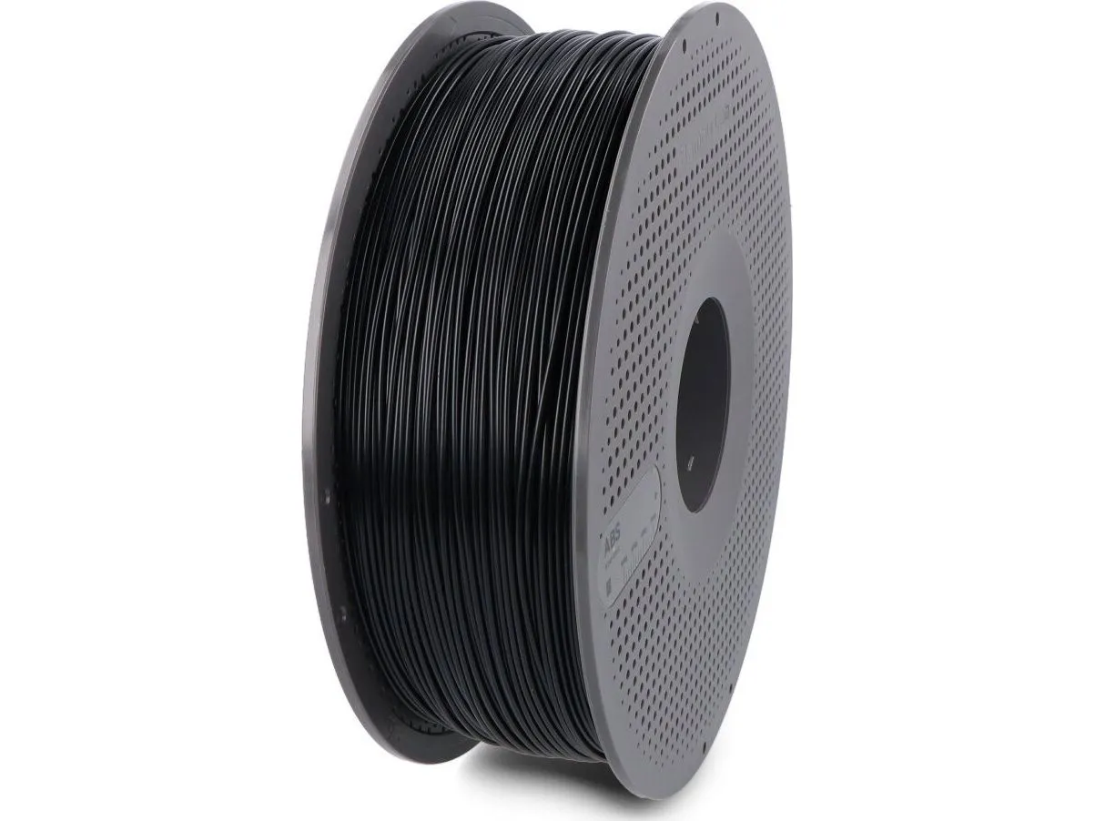 BambuLab ABS-filament 1,75 mm 1 kg svart (inkl. gjenbrukbar spole)