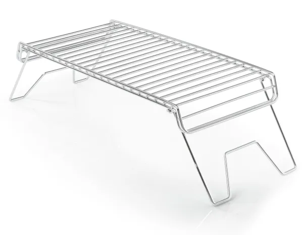 GSI Outdoors GSI Campfire Grill With Folding Legs, Rektangulær, Rustfritt stål, 4 ben, 444,5 mm, 210,8 mm, 33 mm