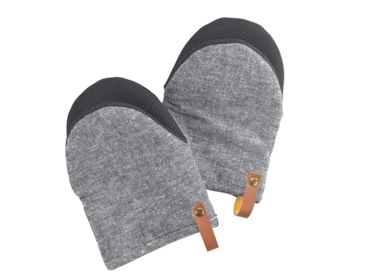 WENKO 53004100, Gryteklut, Grå, Bomull, Stoff/Tøy, Polyester, Viskose, 140 mm, 50 mm, 190 mm
