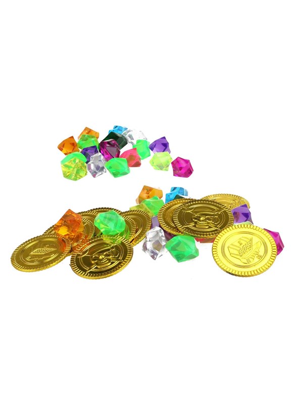 Toi-Toys Pirate Coins and Diamonds
