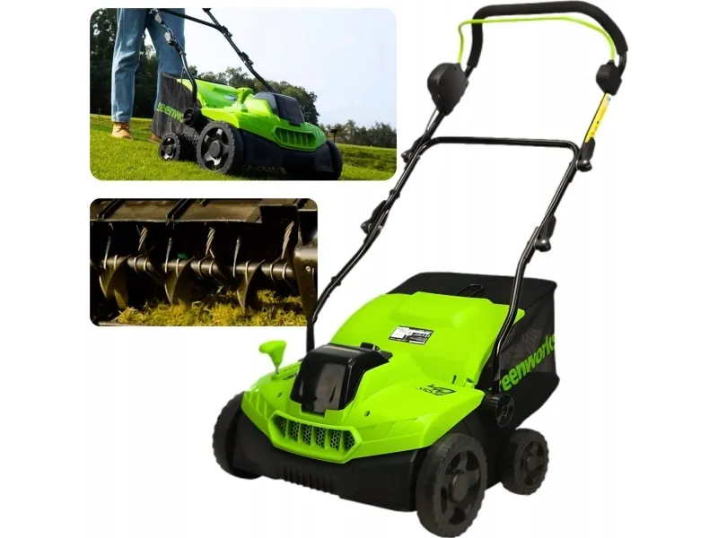 Skarifikatorius Greenworks GD40SC38II ; 40 V (be akumuliatoriaus ir pakrovėjo)